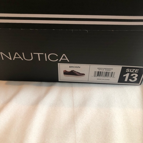 New Men’s Nautica Camel Shoes - Picture 8 of 10